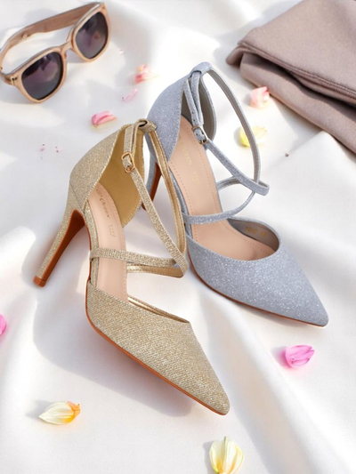 Royalfashion Pantofi Stiletto pentru Femei GlamStrap