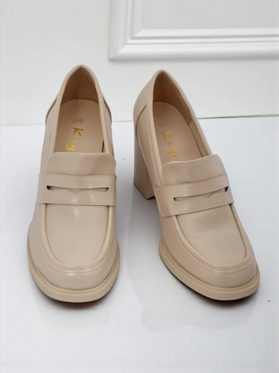 Royalfashion Woman mokasen heel Minerva