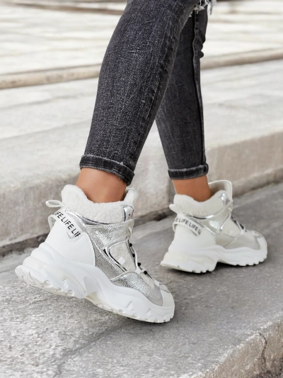 Pantofi sport pentru femei Royalfashion cu căptușeală călduroasă Pieco