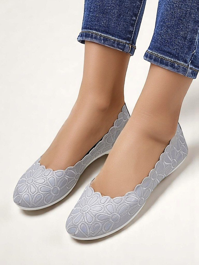 Royalfashion Balerini florali pentru femei Magerro
