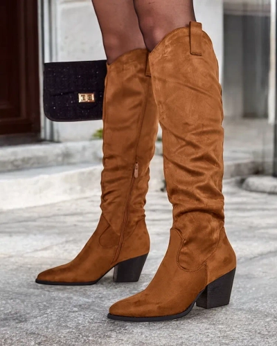 Cizme de cowboy pentru femei tip Royalfashion Getirres