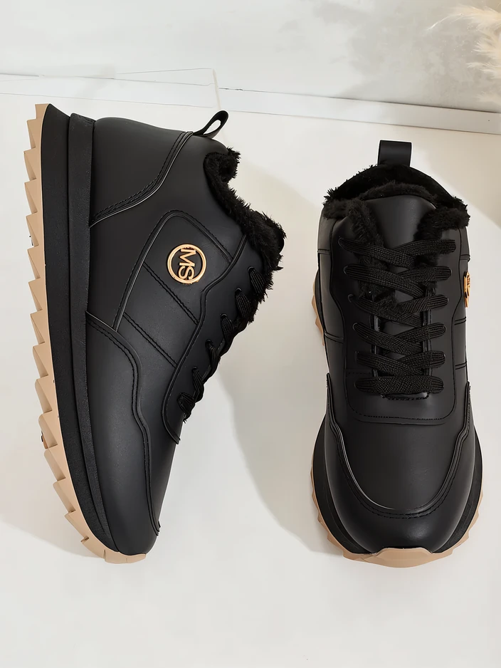 Royalfashion Adidași încălțați pentru femei cu blană Casot