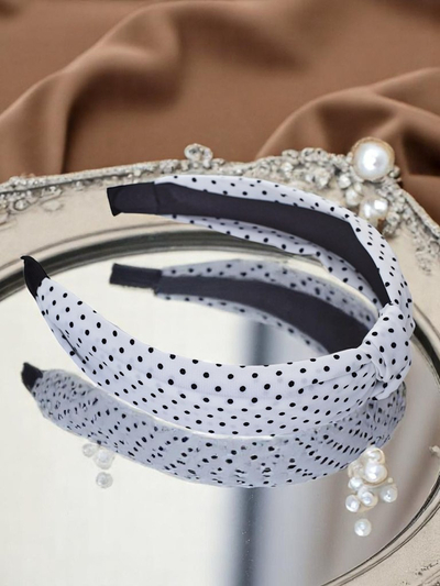 Royalfashion Bentiță de păr Polka Dot Pola