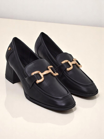 Mocasini Royalfashion pentru femei cu toc jos Kamelia