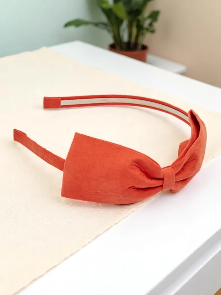 Royalfashion Bentită cu fundă Lila