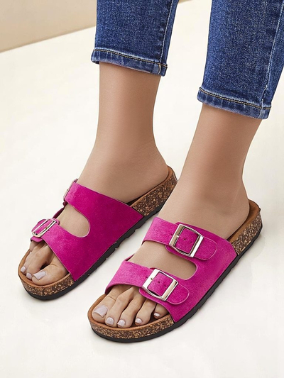 Sandale pentru femei Royalfashion cu catarame Foumy