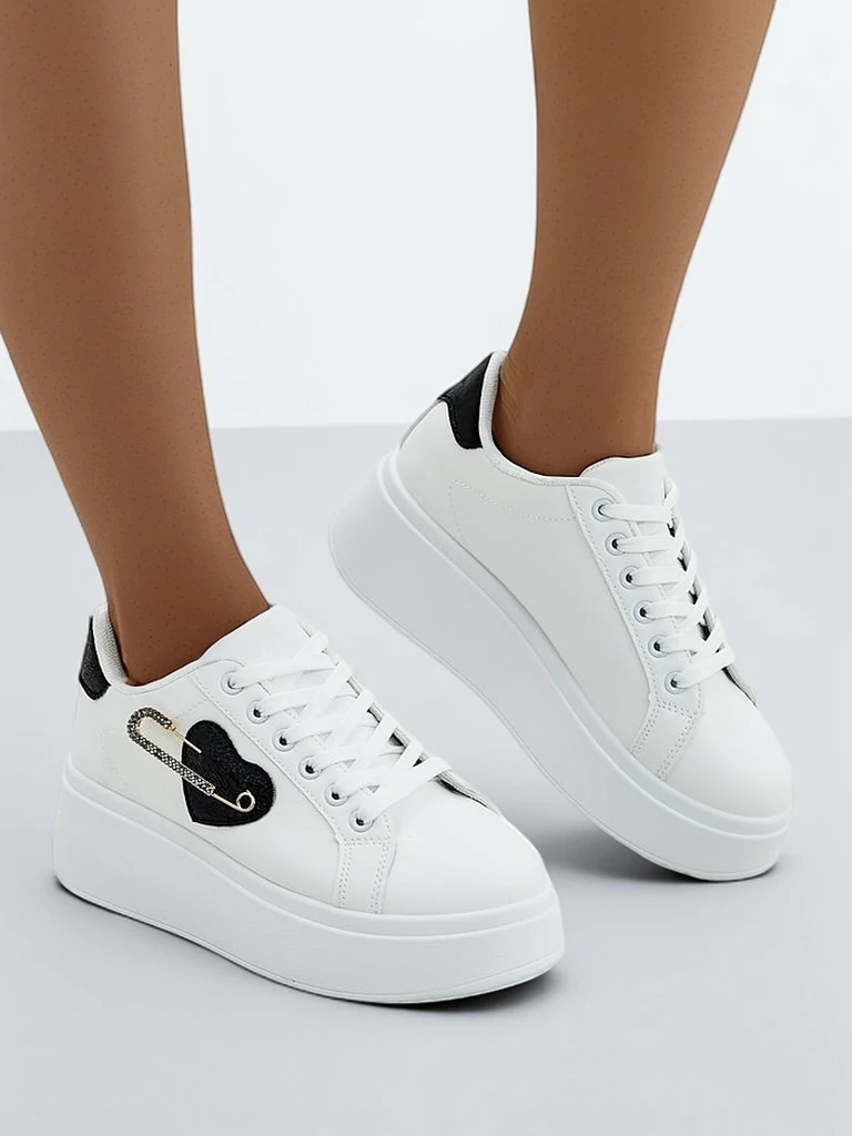 Royalfashion Adidași platformă pentru femei Lovig