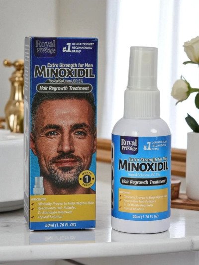 Minoxidil Leonidas Forza – Spray pa kresementu di cabey, 50ml, forsa pa cada un