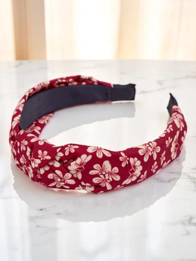 Royalfashion Bandă de păr cu împletitură florală Florinda