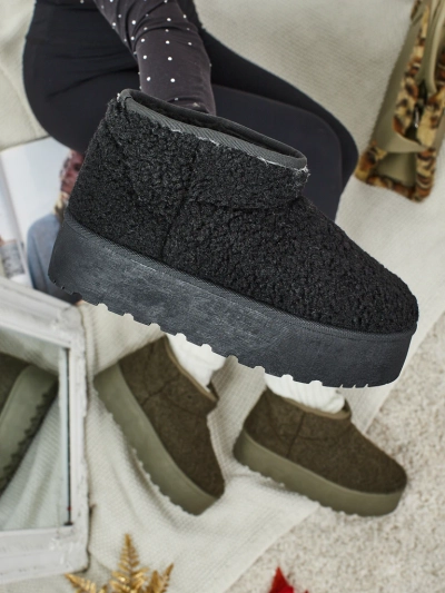 Cizme scurte tip snowboots de damă Marellin