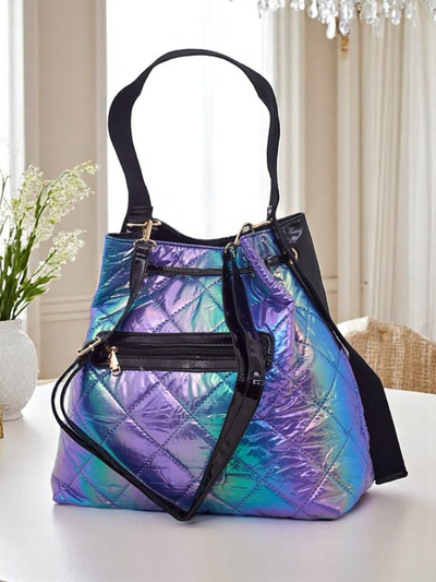 Royalfashion Geantă mare de damă Luxe Glow Shopper