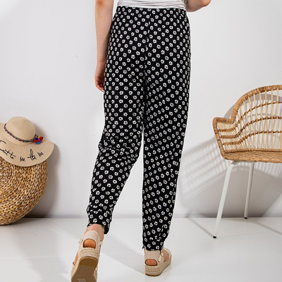 Pantaloni pentru femei cu model PLUS SIZE - Îmbrăcăminte