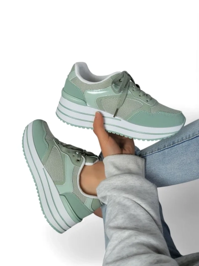 Royalfashion Adidași Sport pentru Femei pe Platformă Revizuiți