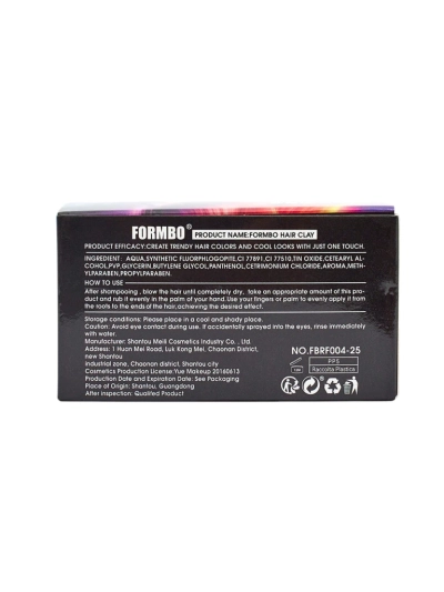 Formbo Azzurro Argus – ruměnka pro vlasy, modrá barva, Fashion styling