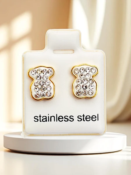 Royalfashion Cercei damă în formă de ursuleț