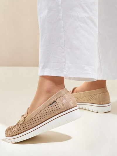 Mocasinile perforate Royalfashion pentru femei Elissas