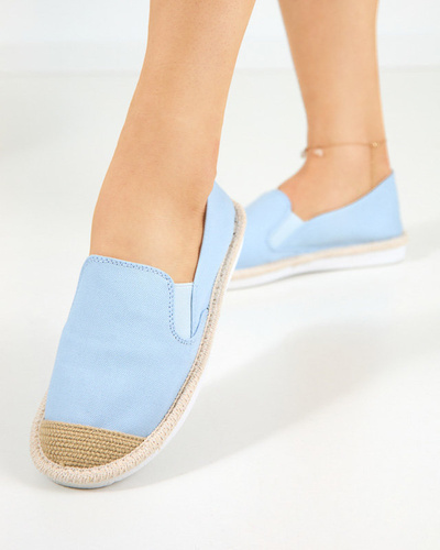 OUTLET Espadrile de dama albastru deschis Joll - Incaltaminte