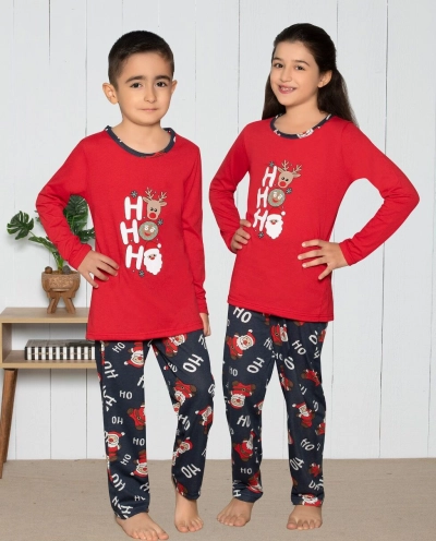 Royalfashion, pijamale de copii de Crăciun cu imprimeu