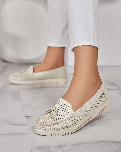 Royalfashion Mocasini traforați de damă Molaffa
