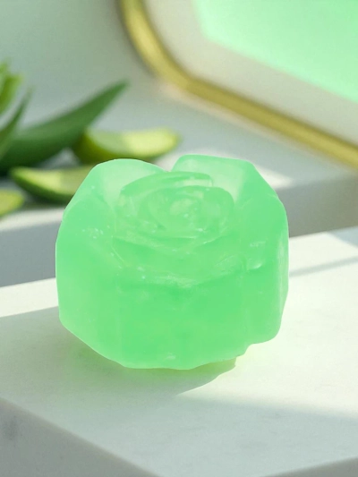 Royalfashion Săpun glicerină în formă de floare Aloe