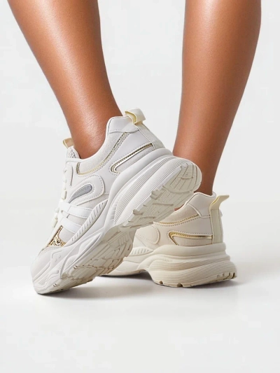 Sneakers sportive Royalfashion pentru femei pe o talpă groasă Aimo