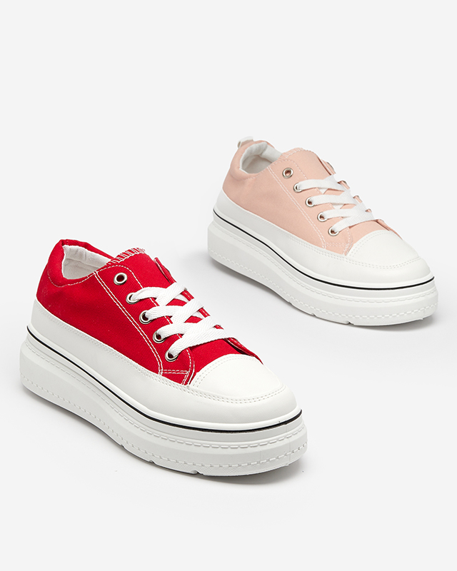 Tenisi dama pudrati pe platforma Veritar - Incaltaminte