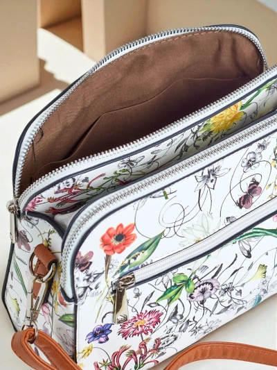 Royalfashion Geantă de mână mică pentru femei din piele ecologică Florentia
