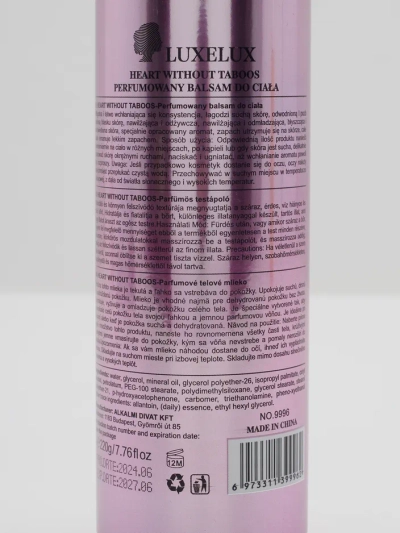 Luxelux Balsam de corp parfumat Fără Tabuuri 220 g