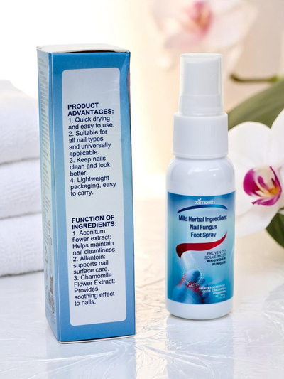 Spray pentru ameliorarea simptomelor micizei piciorului și unghiilor