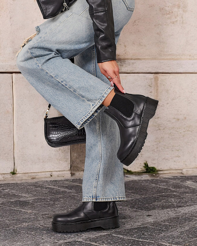 Royalfashion Cizme Movitas din piele eko pentru femei