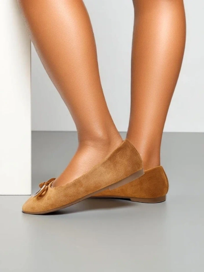 Royalfashion Pantofi ballerini pentru femei cu fundiță Cocar