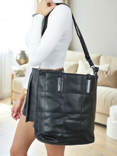 Geantă de damă shopper din piele ecologică Tessira