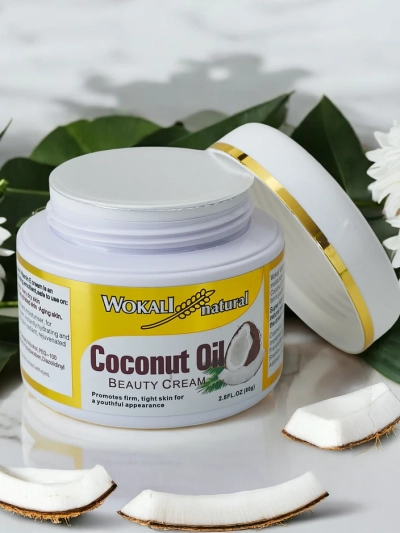 Cremă hidratantă și antirid pentru față cu cocos 80g