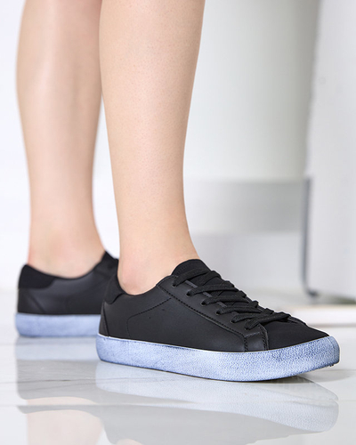 OUTLET Tenisi sport negri pentru femei Asufi- Incaltaminte