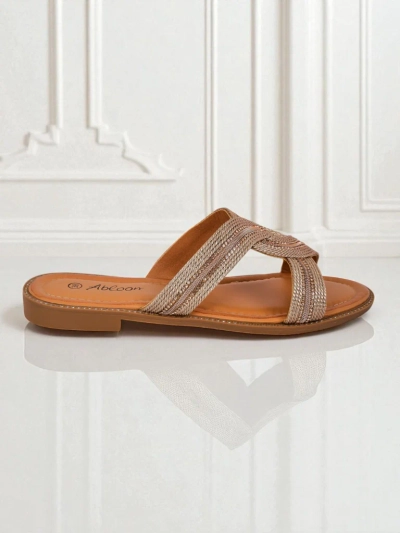 Royalfashion Babes Klapki Braided Woven Breeze