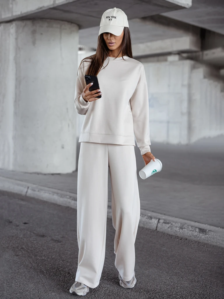 Royalfashion Wiskozowy Damski komplet dresowy FlowFit