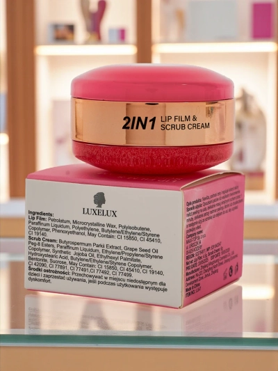 Luxelux Balsam de buze și peeling 2 în 1