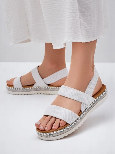 Sandale pentru femei Royalfashion cu talpă decorativă Zindas