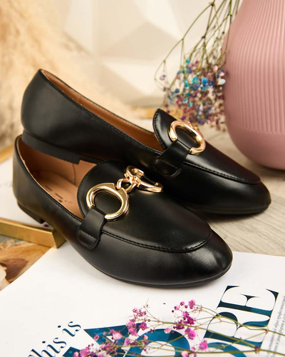 Royalfashion Mocasini cu decor pe nas Abermes