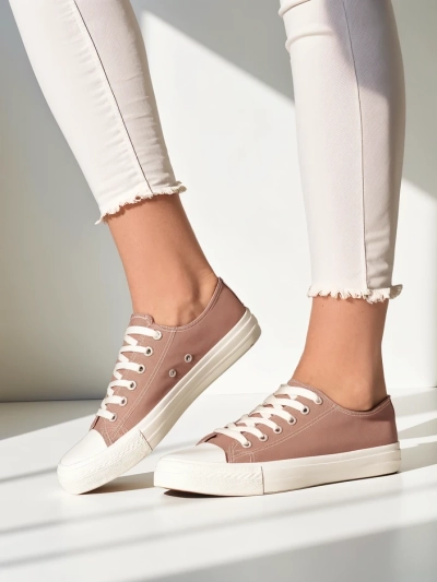 Royalfashion Adidași clasici pentru femei cu șiret Ogisea
