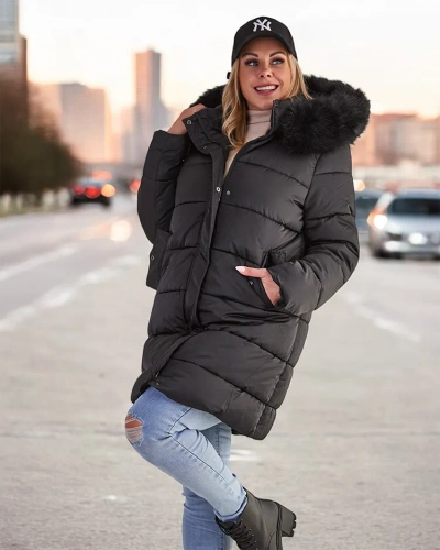Jachetă de iarnă matlasată pentru femei Royalfashion