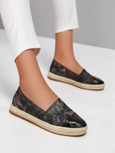 Royalfashion Espadrile de damă a'la denim Anerta