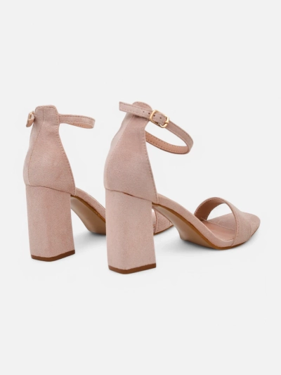 Sandale din ecosuede pentru femei Royalfashion Qwadrat