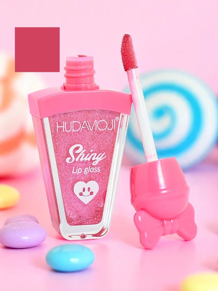 Luciu de buze cu sclipici culoare Fuchsia