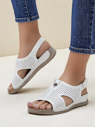 Royalfashion Sandale decupate pentru femei Leminni