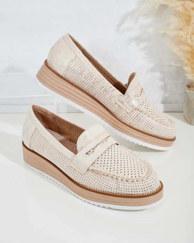 Royalfashion Mocasini de damă traforați Moell