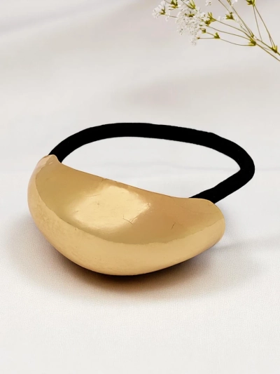 Royalfashion Elastic de păr cu ornament semicircular Halfmoon Twist