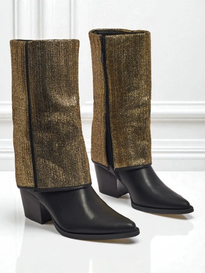 Botine de damă din piele ecologică Virelia