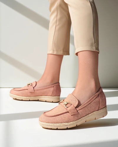 Pantofi plano Royalfashion pentru femei, cu un detaliu decorative la vârf