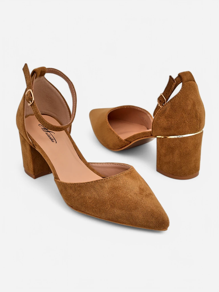 Royalfashion Pantofi cu toc mic pentru femei Caelda